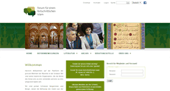 Desktop Screenshot of forum-islam.ch